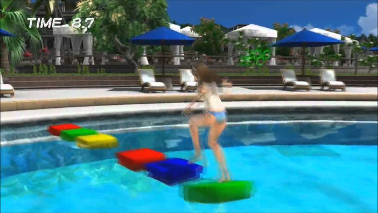 DOAX2 - Hitomi in the floating things