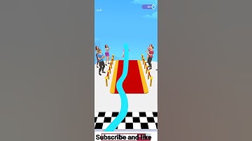 #shorts Hair Challenge 👱‍♀️✂️ - 3D Games #Gameplay #mobilegame All Levels Gameplay (iOS & Android)