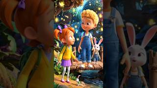Magic Treasure Map Adventure 🗺️✨ | Kids 3D Animation Shorts#USAKids#KidsEntertainment#shortsfeed