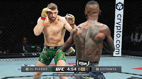 Israel Adesanya vs DU Plessis Full Fight Highlights - UFC 305 Full Fight