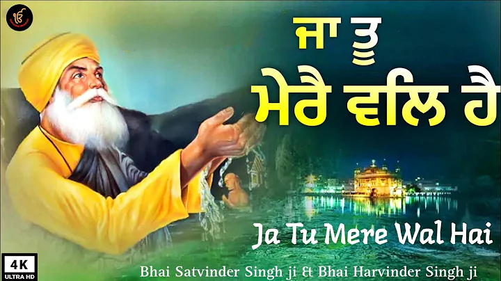 Ja Tu Mere Wal Hai | Ja Tera Banda |Bhai Satvinder Singh Harvinder Singh ji | Gurbani Shabad Kirtan