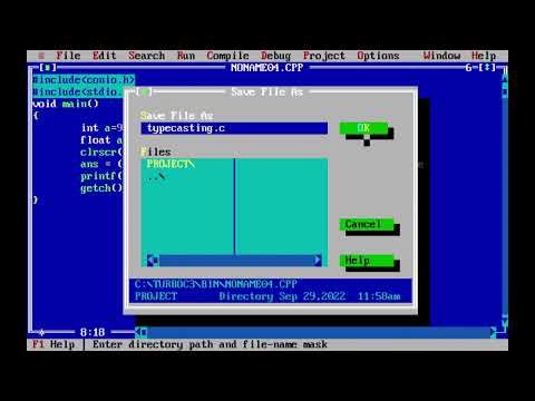 Video 12 : Type casting or type conversion using C programming