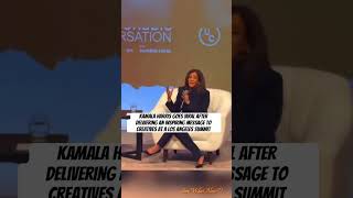 Kamala Harris Goes Viral After Delivering an Inspiring Message to Creatives at a Los Angeles Summit