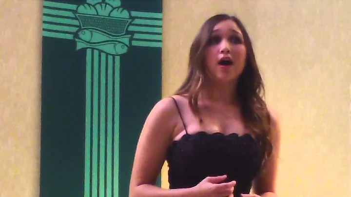 Mozart's Alleluia performed by Ally Halchak