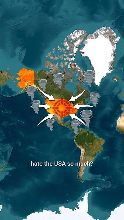 Why So Many Tornadoes 🌪️ in the USA 🇺🇸 Tornado Alley 😳