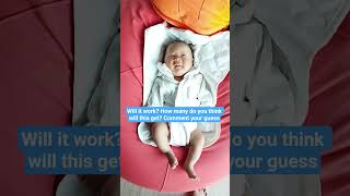 Baby number 4 for you guys. comment 🩷 if you think she is cute #babyboo #goodbaby