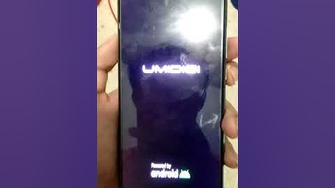 Umidigi Power 3 factory reset still stuck in logo