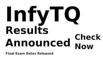 InfyTQ results announced | Check Qualifying round results Now | Final Round Exam Date