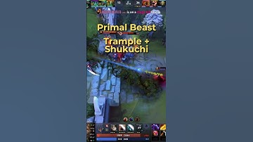 Primal Beast Trample + Shukuchi | Ability Draft #abilitydraft #dota2 #abilitydraftcombo