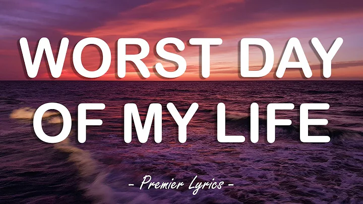 Worst Day Of My Life - Alec Benjamin (Lyrics) 🎶