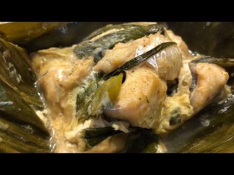 lao-food:-how-i-make-lao-style-steamed-fish-in-banana-leaves-or-mok-pa