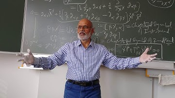 String Theory Lecture - 3 Part - 8/8 by Daya Shankar Kulshreshtha at the Univ. of Oldenburg