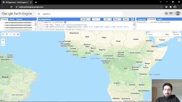 Estimating health and living conditions with linear Regression in Google Earth Engine