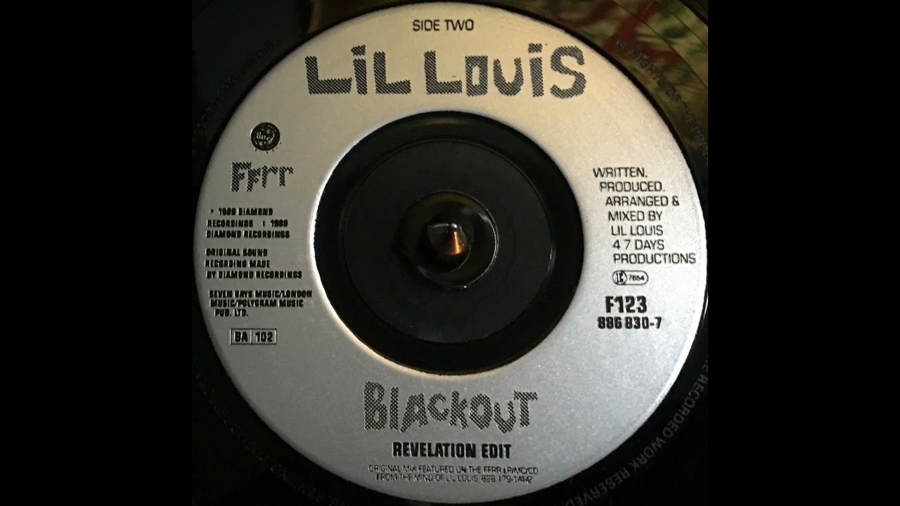 Lil Louis & The World - Blackout (Revelation Edit) (1989) - YouTube