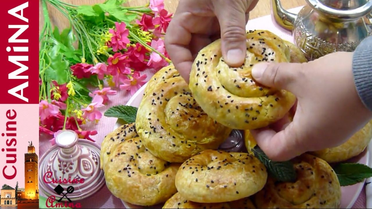 أروع محينشات مالحين بعجين سحري بمذاق رهيب مقرمشين ومورقين كالبسطيلة  لمائدة رمضان