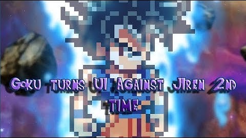 Goku Turns UI 2nd Time Against Jiren: Sprite Animation