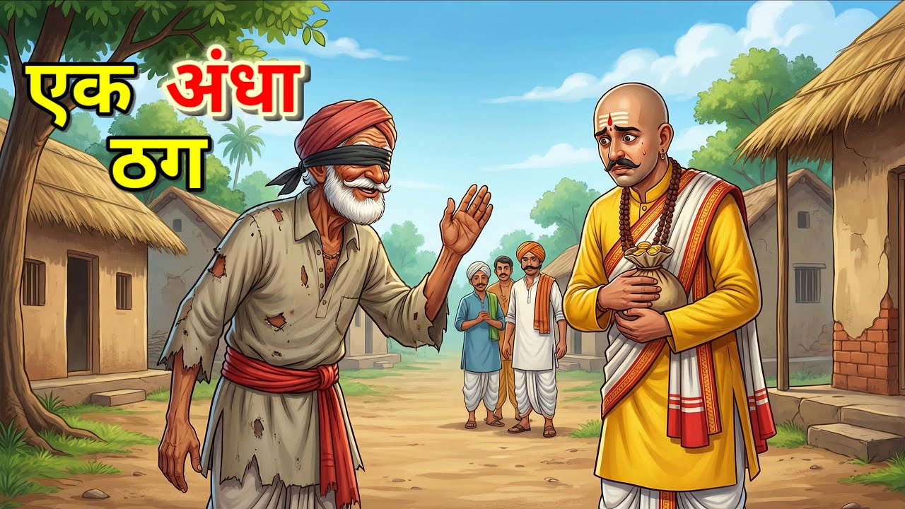 🔴 अंधा ठग और चतुर पंडित। Hindi Moral Story | kahani | bed time | Hindi  story | हिंदी कहानी