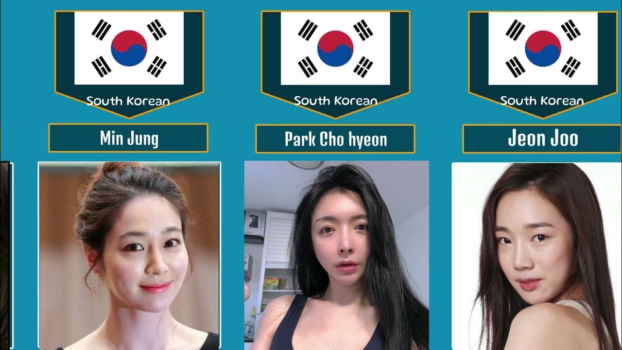 Top 10 Most Beautiful South Korean AV Actress YouTube