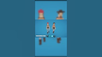 Poxel | Adventurer Characters #unity #shorts