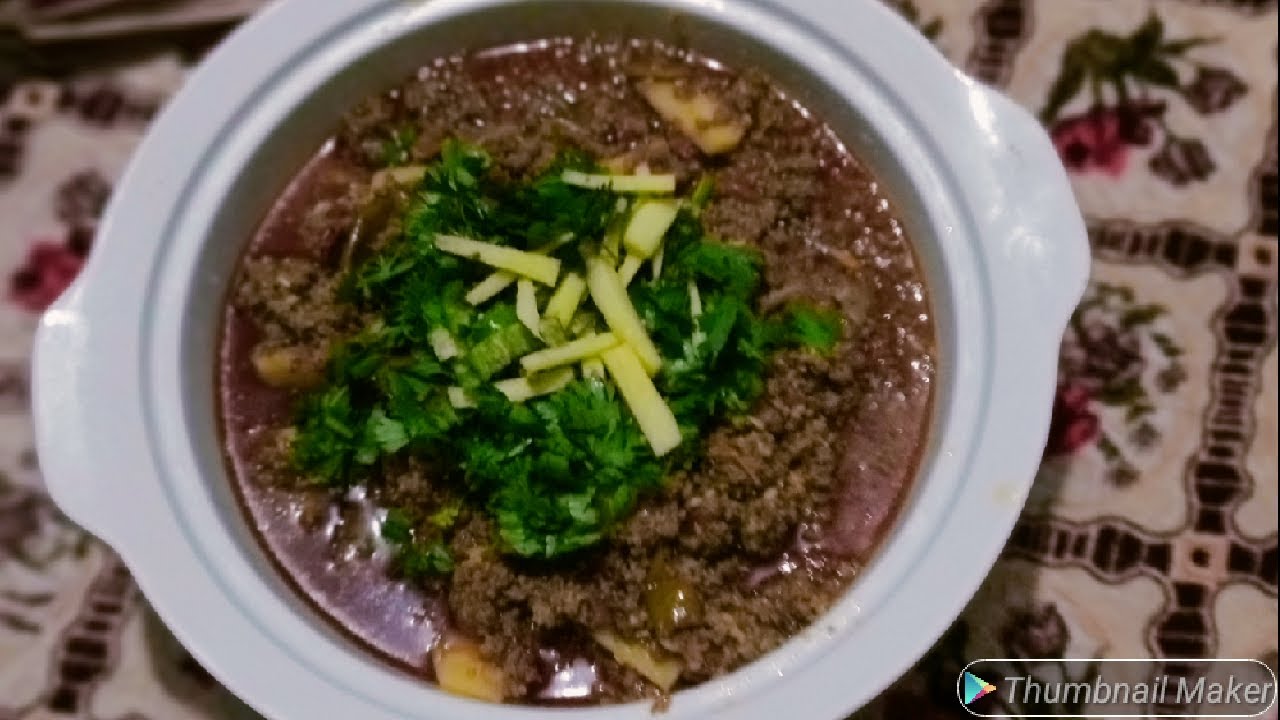 Aloo Keema Recipe In Urdu