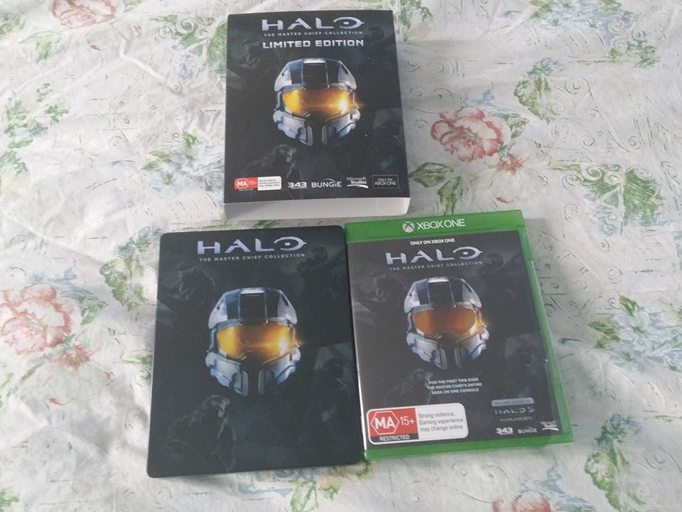 Halo The Master Chief Collection Unboxing!! (Xbox One) 