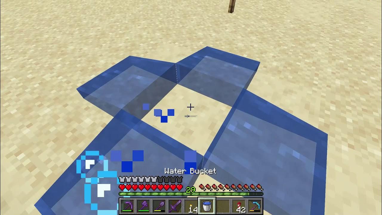 How to put even space between Torches in a fun way Minecraft YouTube