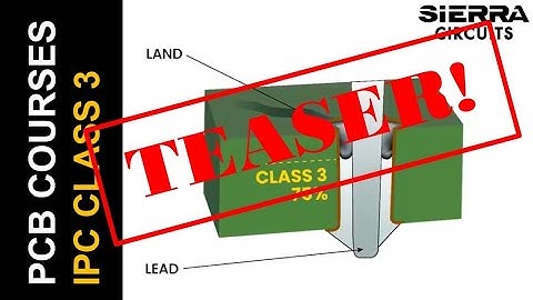 Design Guidelines for IPC Class 3 PCBs | Webinar Teaser | Sierra Circuits