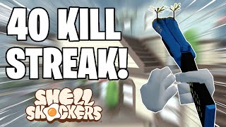40 Kill Streak! | Shell Shockers