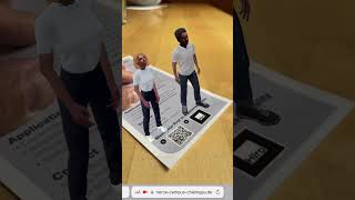 Augmented Reality on iPhone: Virtual E-Commerce Professors on a Flyer