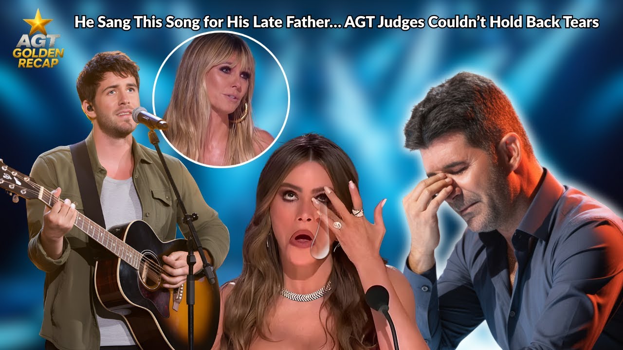 Son’s Emotional Song for Late Father Leaves AGT Judges in Tears 💔🎸
