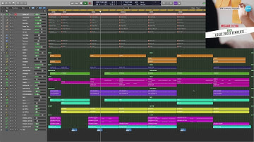 Logic Pro X Template Message To You (Rock) #logicproxtemplate #logicprox #logicpro