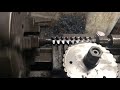 Primitive Worm Gear Hobbing