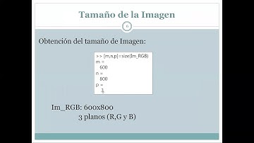 Introducción al procesamiento de imagenes en Matlab