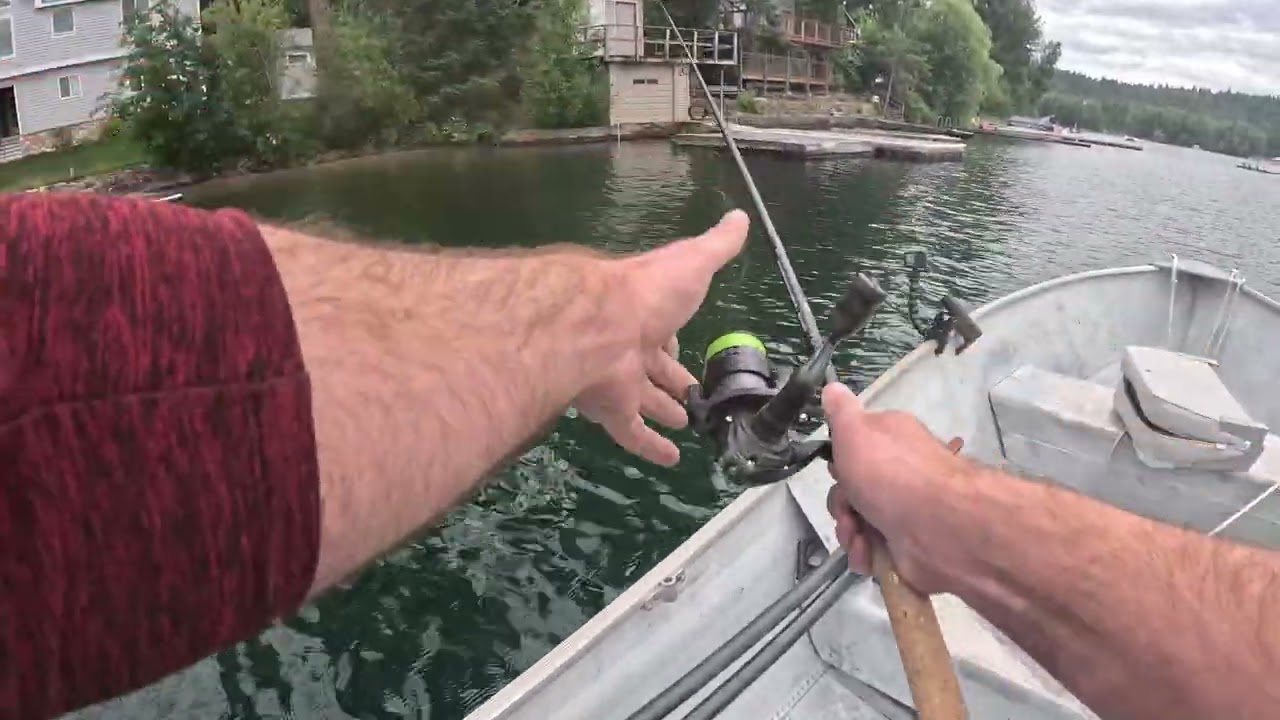 Loon Lake WA Fishing Adventure! Smallmouth Bass & Bluegill Action 🎣