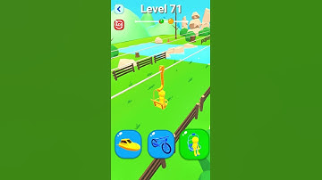 SHAPE SHIFTING RUN Gameplay- Level 71 #apkpure #gameplay #shapeshifting #funnyvideo #games #music