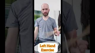 Drum Lesson! Traditional Grip Left Hand Exercise!