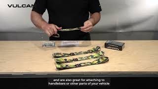 VULCAN Camo Soft Loop Strap 4-Pack Unboxing
