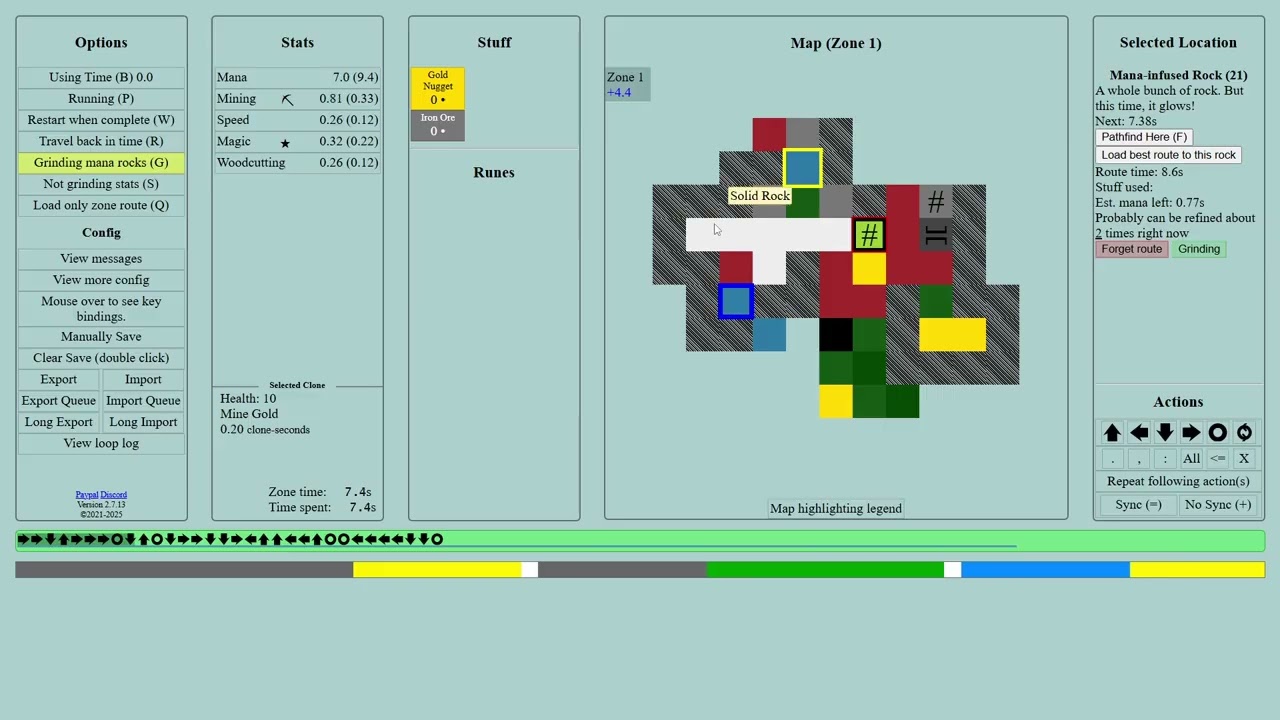 S2E1 Cavernous II: Zone 1 - Free Web Browser Incremental Game