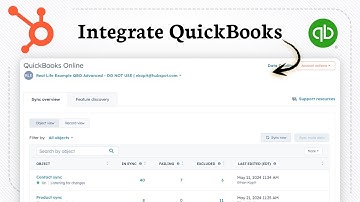 How To Integrate QuickBooks With HubSpot (for basic accounting sync)