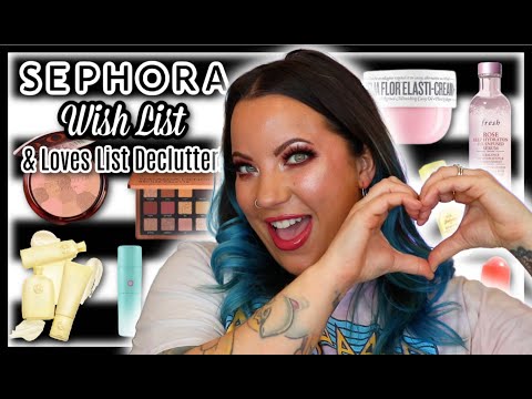 WHAT'S ON MY SEPHORA WISH LIST // SPRING SAVINGS EVENT 2022