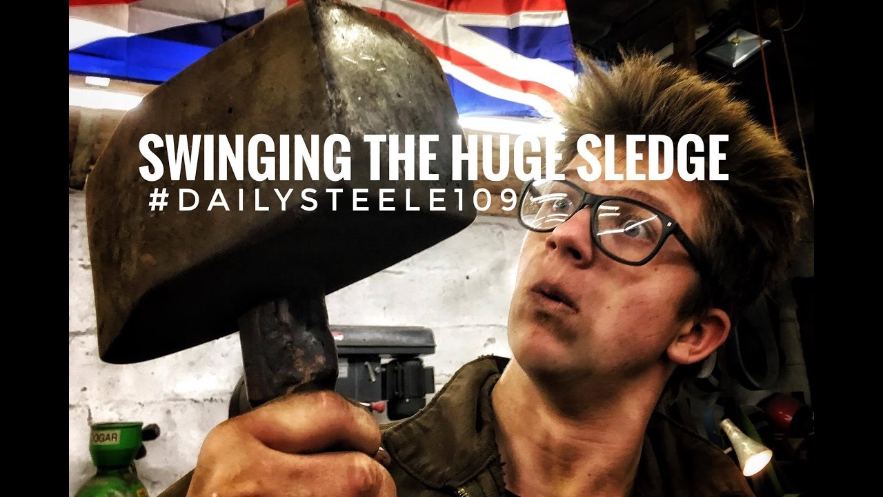 THIS SLEDGE IS BIGGER THAN MY HEAD!!