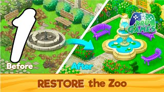 Zoo Rescue: Match 3 & Animals Gameplay Walkthrough #1 (Android, IOS) screenshot 5