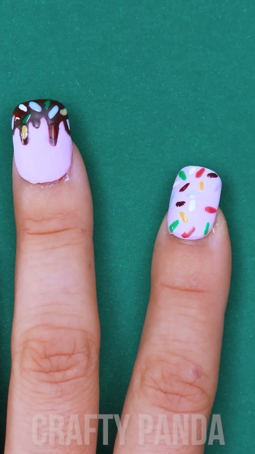 Gorgeous Nail Art Makeover in Under a Minute!