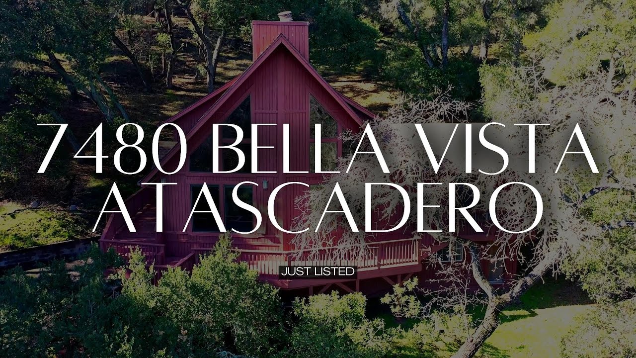 7480 Bella Vista Rd, Atascadero House Tour YouTube