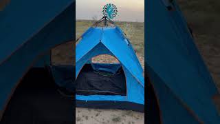تجربة احد الزباين لخيمة مع مظلة |مؤسسة العجيب و الغريب |