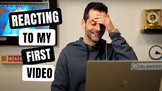 Reacting to My First Ever YouTube Video - 9 Years Later!