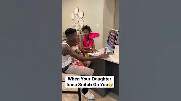 When your daughter Finna Snitch On You 🤣🤣 #shorts