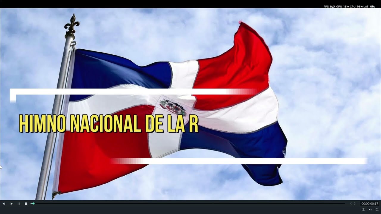 Como tocar Himno Nacional de la Republica Dominicana con notas 