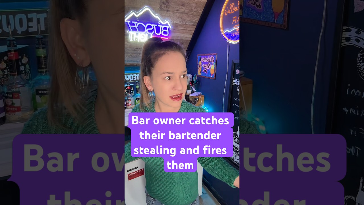 How some bar managers and bar owners catch their bartenders stealing #barowner #serviceindustry