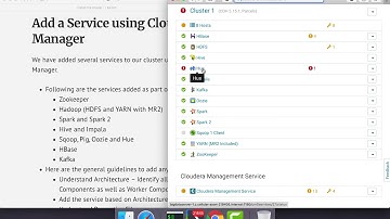 Cloudera Administration - Revision for CCA 131 - Install - Add Service using Cloudera Manager